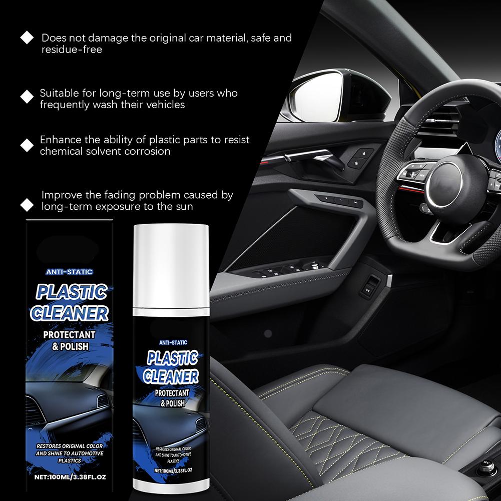 100ml Car Plastic Restorer Car - Trim Restorer Plastic บทวิจารณ์และราคา