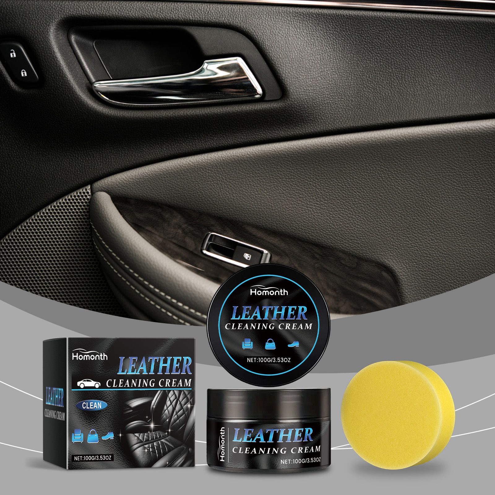 Car Leather Care Balm Interior - Leather Cleaner Interior บทวิจารณ์และราคา