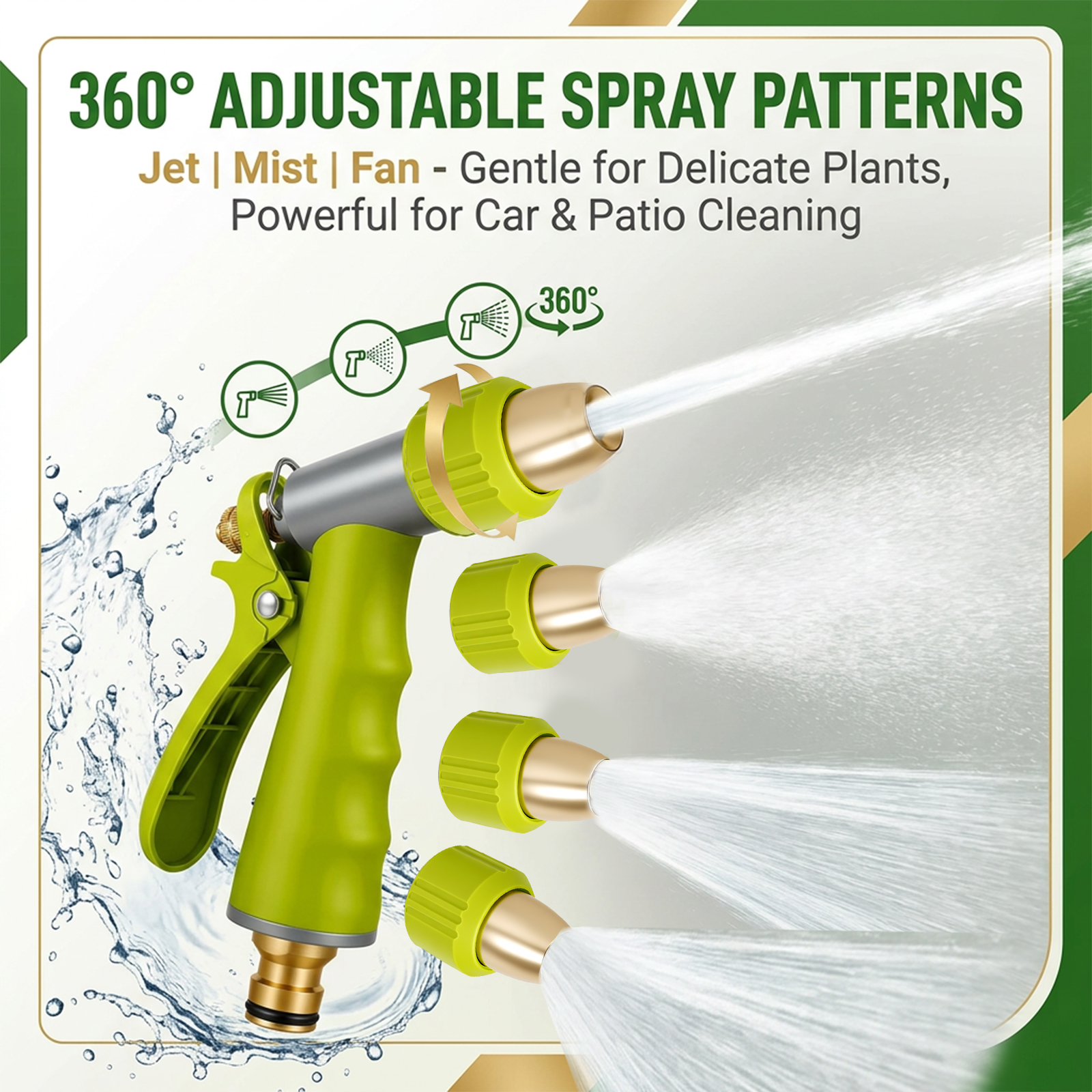 Garden Hose Nozzle Practical H - Car Shampoo Ph บทวิจารณ์และราคา
