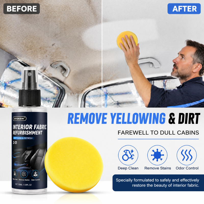 Car Interior Fabric Cleaner, U - Seat Cleaner Fabric บทวิจารณ์และราคา