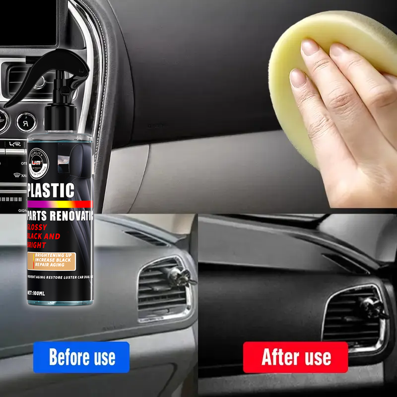 Car Plastic Renovation Spray,  - Trim Restorer Plastic บทวิจารณ์และราคา