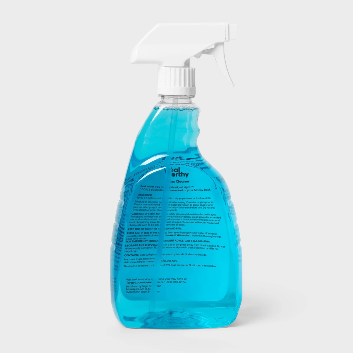 Glass Cleaner Spray Unscented  - Glass Cleaner Streak บทวิจารณ์และราคา