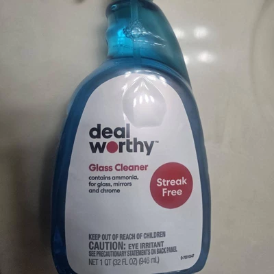 Glass Cleaner Spray Unscented  - Glass Cleaner Streak บทวิจารณ์และราคา