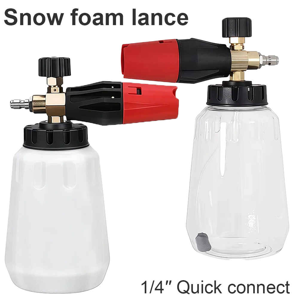 Adjustable Snow Foam Lance 1L  - Pressure Washer Foam Gun บทวิจารณ์และราคา