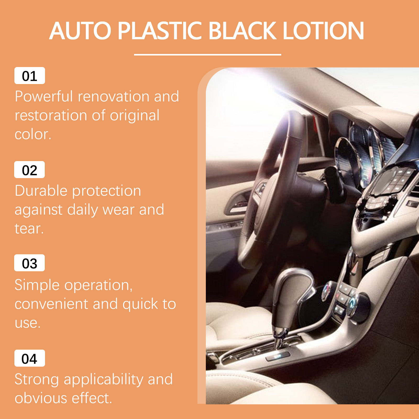 Ship From US EU Local Warehous - Trim Restorer Plastic บทวิจารณ์และราคา