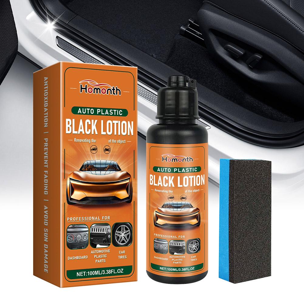 100ml Auto Plastic Black Lotio - Trim Restorer Plastic บทวิจารณ์และราคา