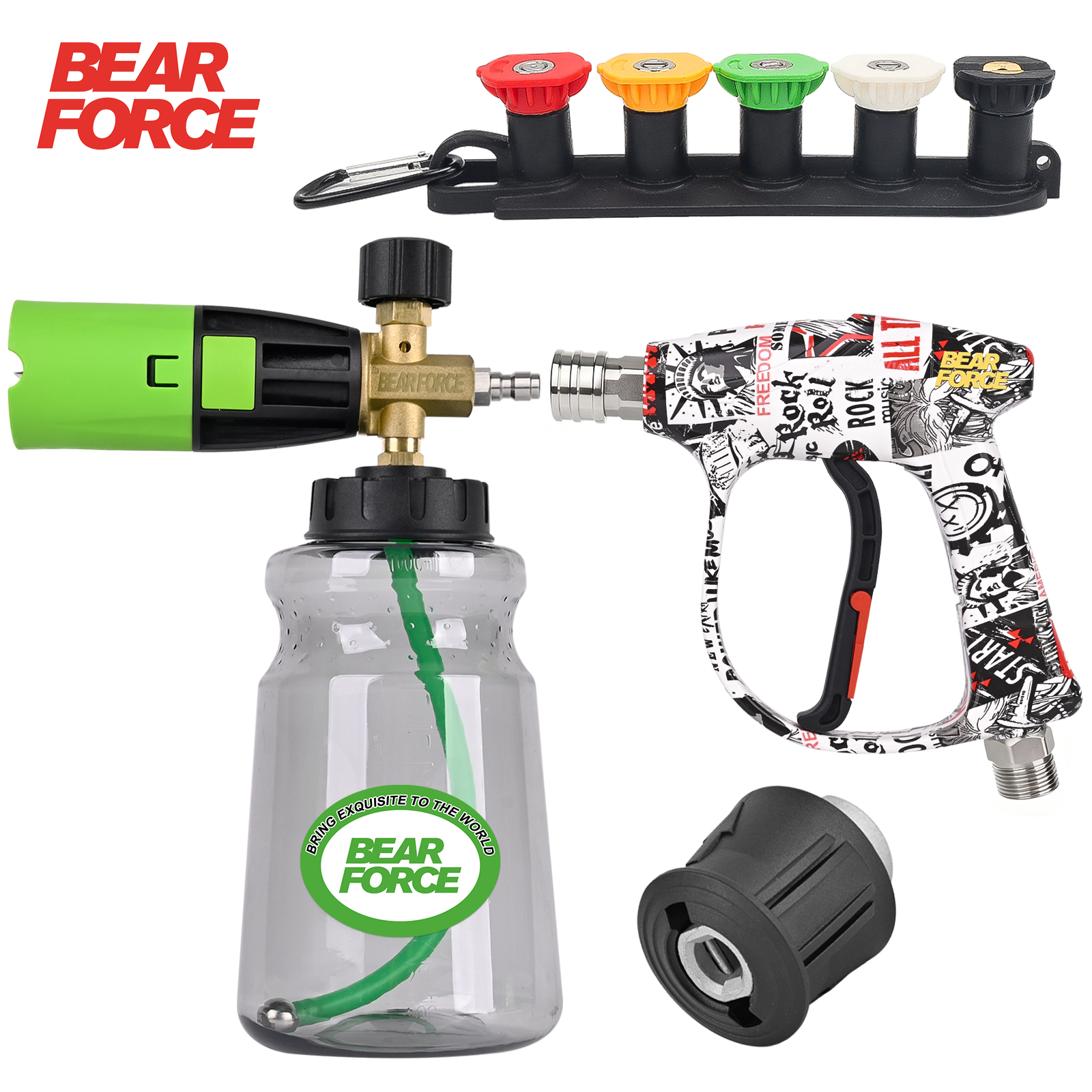 BEAR FORCE Pressure Washer Foa - Pressure Washer Foam Gun บทวิจารณ์และราคา